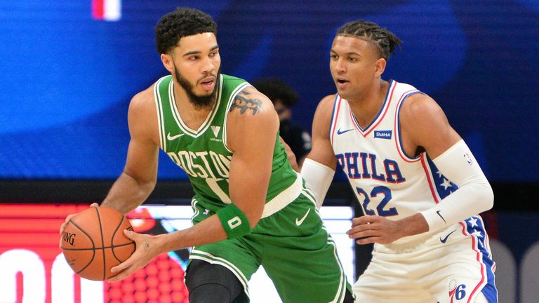 Boston Celtics and Philadelphia 76ers