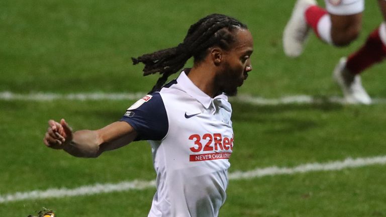 Daniel Johnson scored the winner as Preston beat Bristol City 1-0 at Deepdale