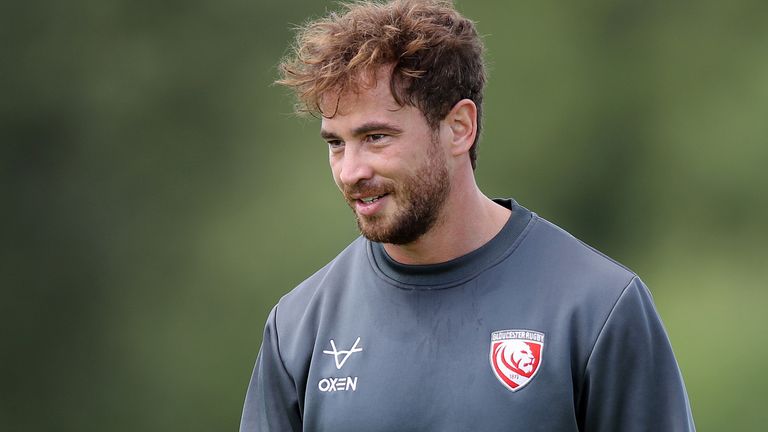 GLOUCESTER, ENGLAND - JULY 20: Danny Cipriani looks on during the Gloucester training session held at Hartpury College on July 20, 2020 in Gloucester, England. (Photo by David Rogers/Getty Images)