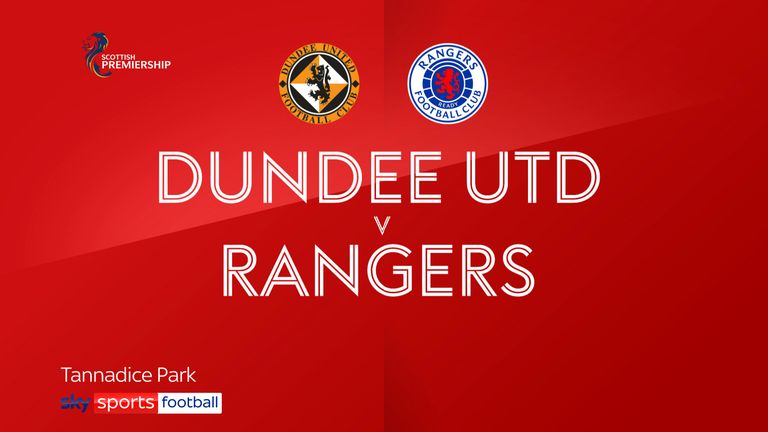Dundee v Rangers gfx