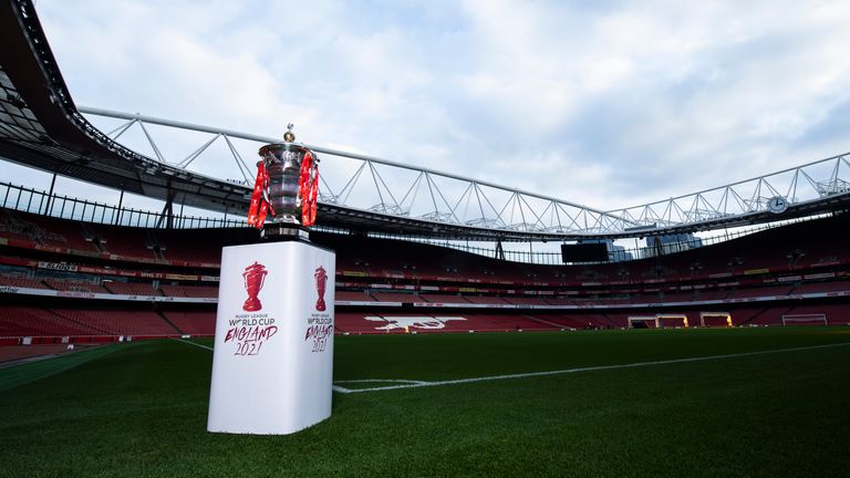 Arsenal's Emirates Stadium will host a Rugby League World Cup semi-final next year
