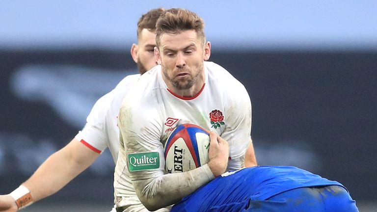 England v France - Autumn Nations Cup - Twickenham
England's Elliot Daly in action during the Autumn Nations Cup match at Twickenham Stadium, London.