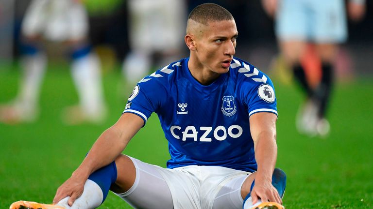 Richarlison is yet to find his best form this season under Ancelotti