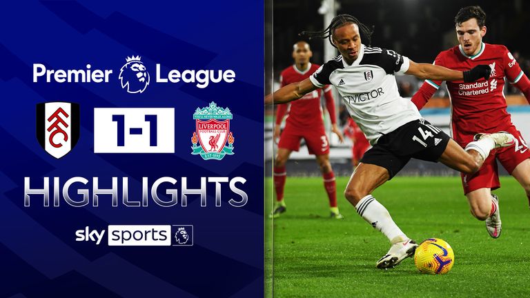 FULHAM 1-1 LIVERPOOL