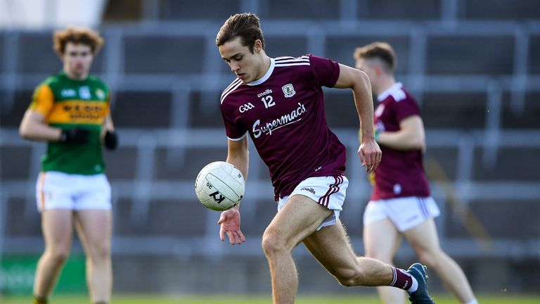 Ryan Monahan of Galway in action during the semi-final win over Kerry