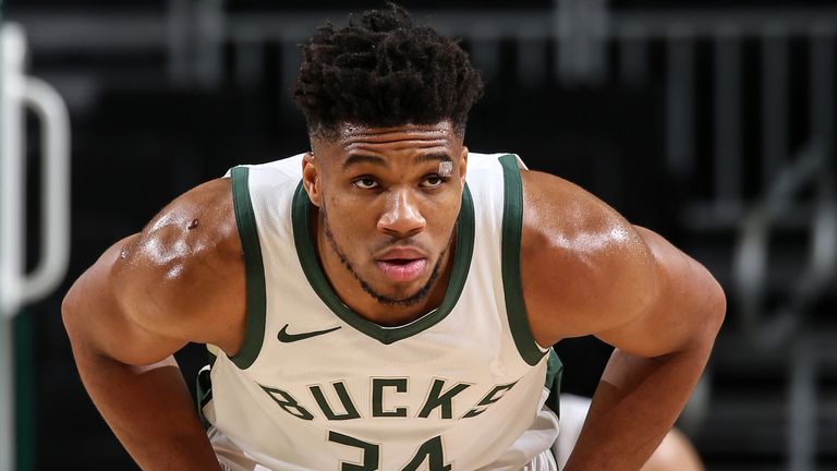 Antetokounmpo is vying for his third straight MVP award in 2020-21