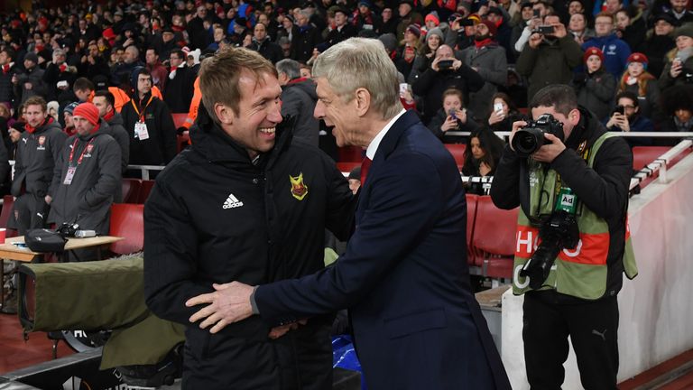Graham Potter led Ostersunds to become the first Swedish team to beat Arsenal in Europe with a Europa League win at the Emirates in 2018