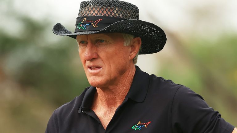 Greg Norman is a two-time major champion
