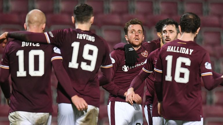 Hearts enjoyed a thumping 6-1 win over Queen of the South last weekend