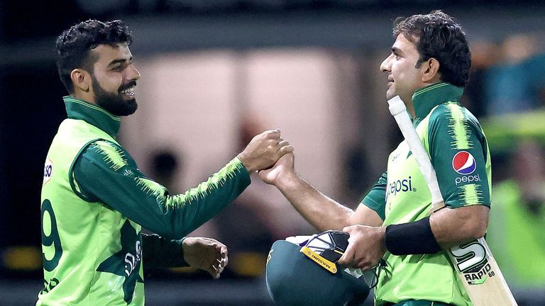 Shadab Khan and Iftikhar Ahmed