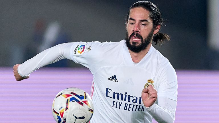 Arsenal and Everton have been linked with Real Madrid's Isco                      