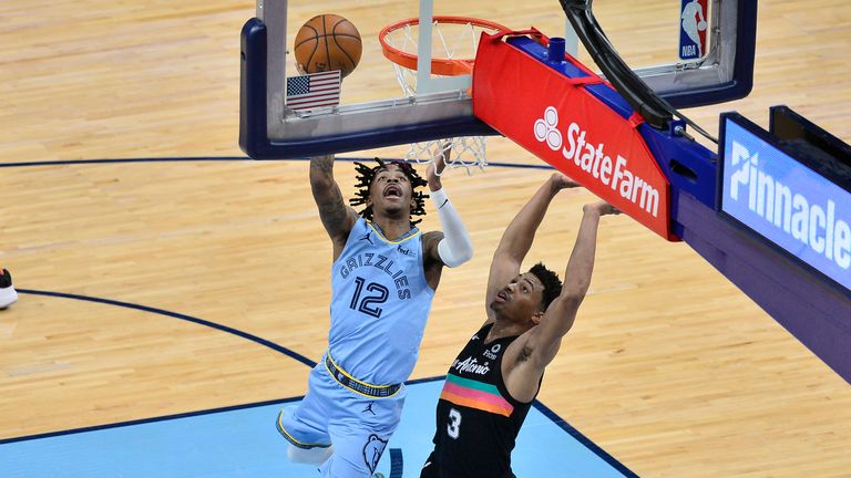 Memphis Grizzlies Ja Morant 