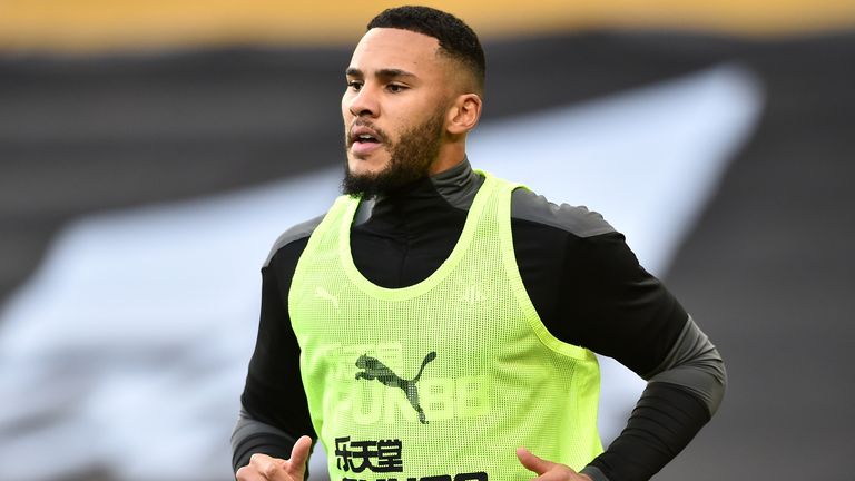 Newcastle captain Jamaal Lescelles has been suffering from the effects of COVID-19