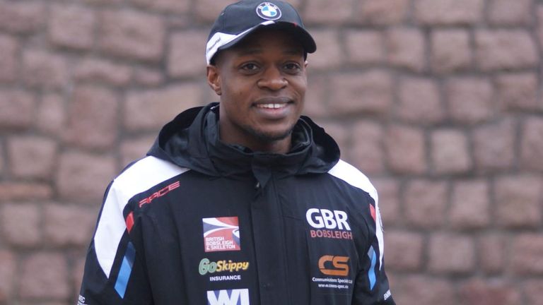 James Dasaolu will race alongside double Olympian Lamin Deen in back-to-back 2-man events in Igls 