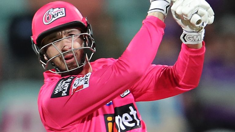 Big Bash League champions Sydney Sixers lose to Hobart Hurricanes