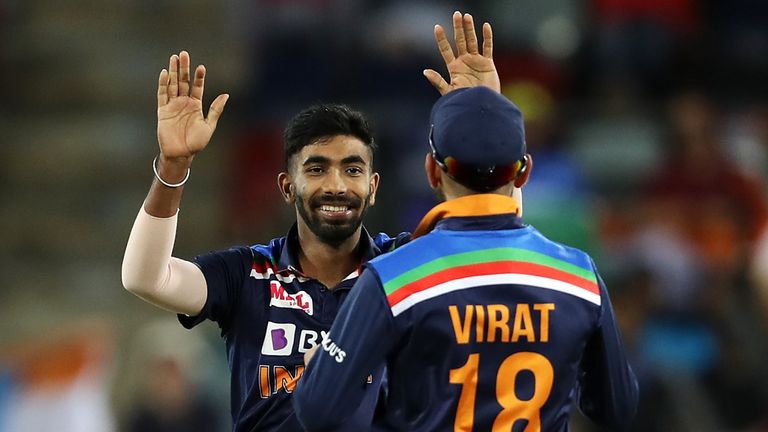 Jasprit Bumrah took the final wicket as India claimed a consolation victory in Canberra