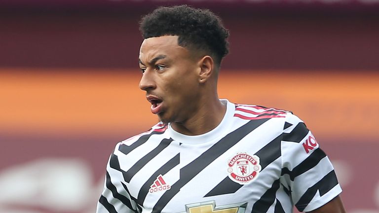 Jesse Lingard has made just two appearances for Manchester United this season