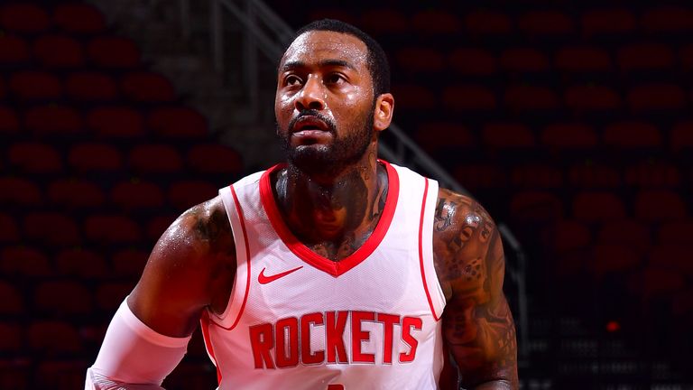 John Wall is one of the four Houston Rockets who will be unavailable for at least two games