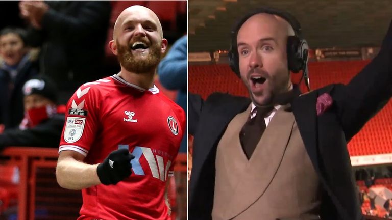 Jonny Williams, Tom Allen, Charlton vs AFC Wimbledon, Soccer Saturday