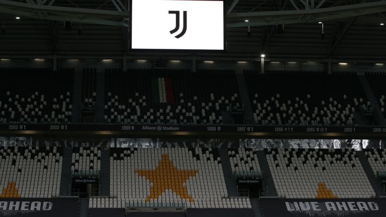 General view of Juventus' Allianz Stadium