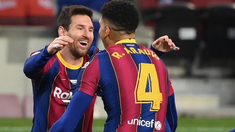Lionel Messi scored a milestone goal against Elche