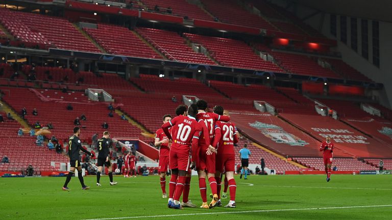 Liverpool beat Ajax 1-0 in the Champions League at Anfield on Tuesday