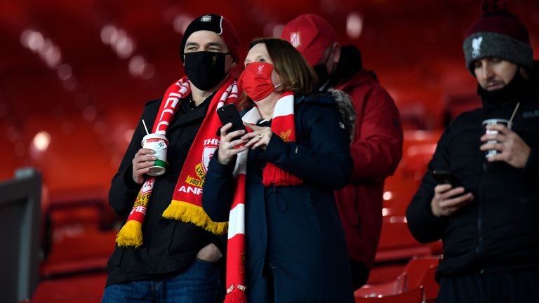 Fans return to Liverpool