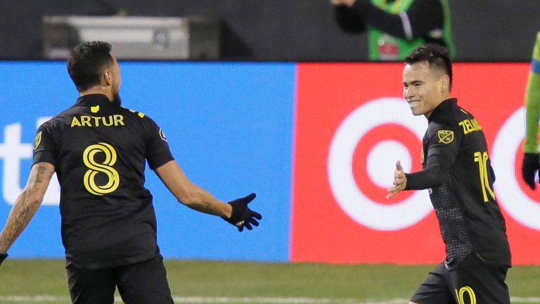 Lucas Zelarayan's double played a major part in Colombus' first MLS Cup win since 2008