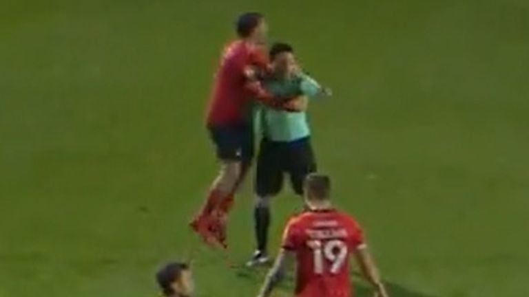 Norwich City have complained to the EFL after Luton Town's Luke Berry came into contact with the referee after celebrating the award of a penalty in Wednesday's 3-1 victory for the Hatters. 