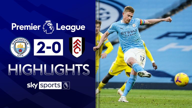 Man City v Fulham Highlights