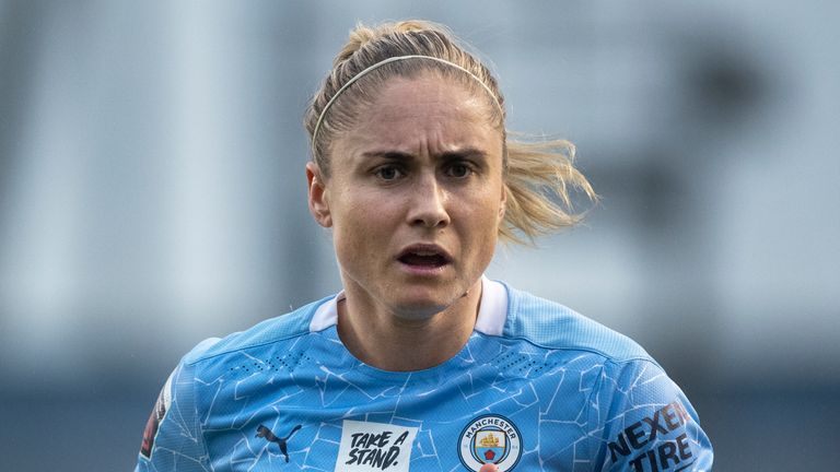 Manchester City defender Steph Houghton has been England captain since January 2014