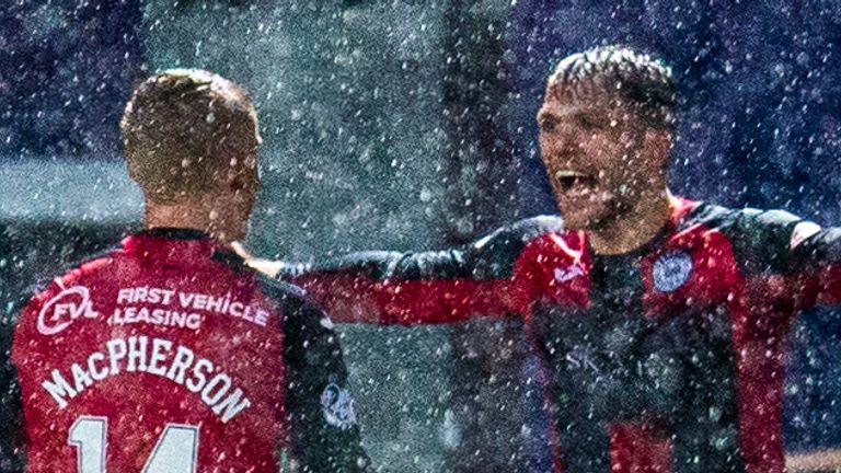 Marcus Fraser put St Mirren ahead at Ross County