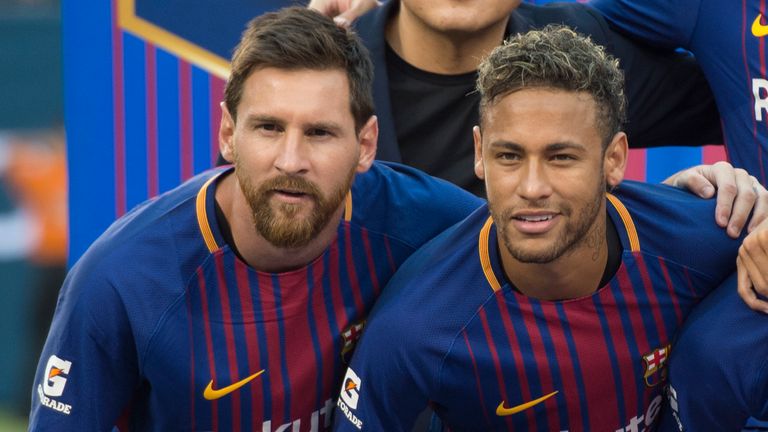 Neymar Wants Lionel Messi Reunion Next Season And Suggests Barcelona Forward Should Join Psg Football News Sky Sports