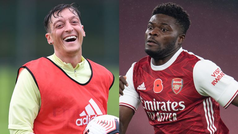 MEsut Ozil Thomas Partey Paul Merson column