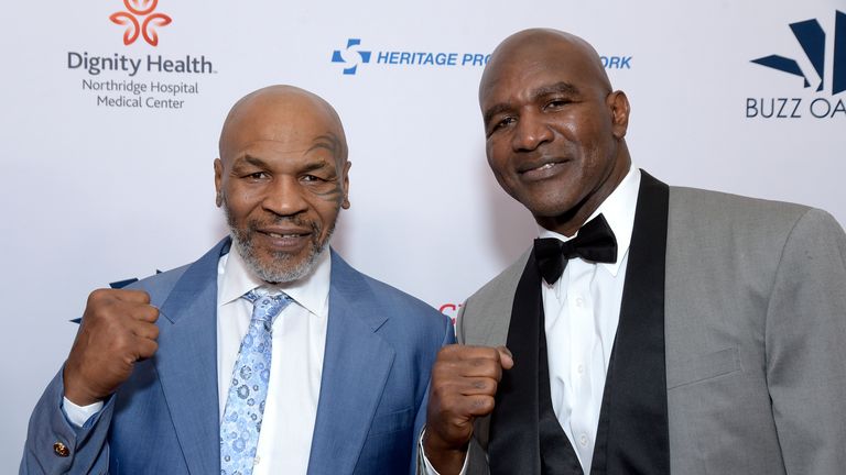 Evander Holyfield has called out Mike Tyson following his exhibition comeback against Roy Jones Jr last Saturday