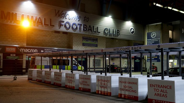 Millwall Supporters' Club said in a statement that Saturday was a "testing day" for everyone associated with the Championship side