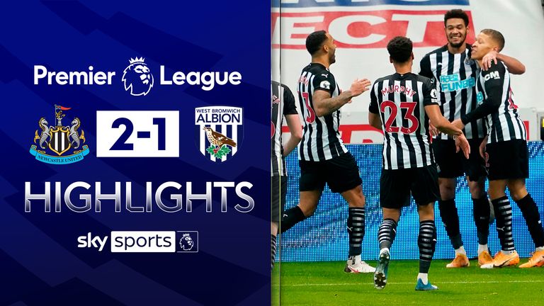 NEWCASTLE 2-1 WEST BROM