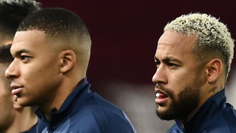 Neymar and Kylian Mbappe have two years left to run on their current deals