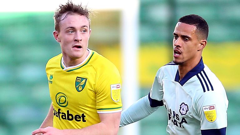 Action from Norwich vs Cardiff