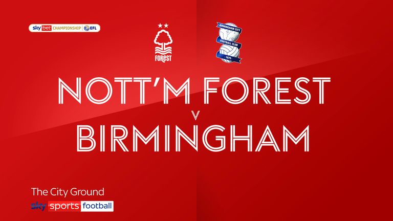 Nottingham Forest v Birmingham