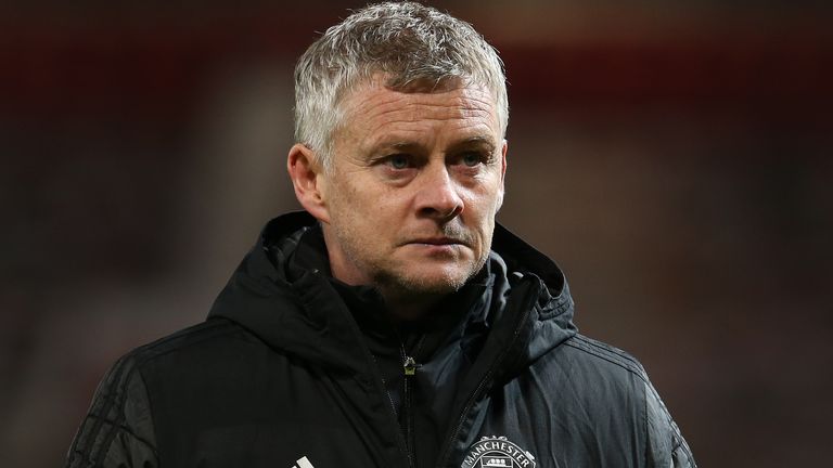 Manchester United boss Ole Gunnar Solskjaer