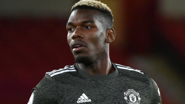 Paul Pogba started back-to-back Manchester United games for the first time since October in the 3-2 win at Sheffield United