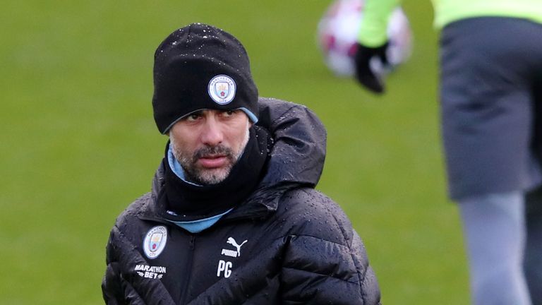 Pep Guardiola's side returned to training on Wednesday after the temporary closure of the City Football Academy