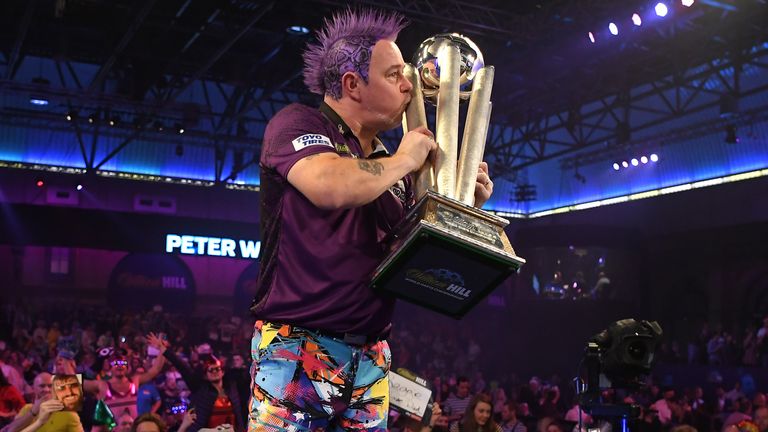Peter Wright is seeded second and will kick of his World Championship defence against