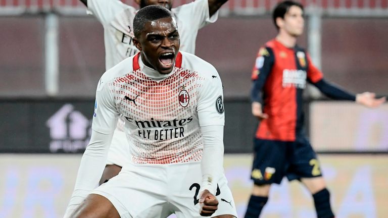 Pierre Kalulu rescued a point for AC Milan