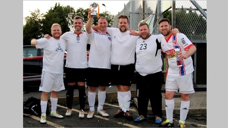 Portly Vale - Peter Eatough, Neil Procter, David Emery, Mike Swash, Nik Gittins, Lee Parker - Rainbow Laces
