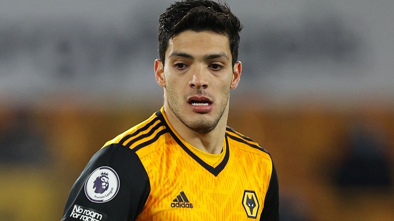 Wolves striker Raul Jimenez