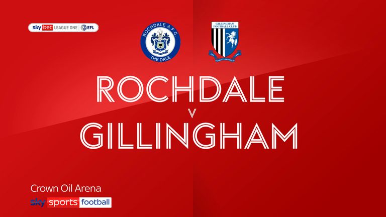 Rochdale v Gillingham