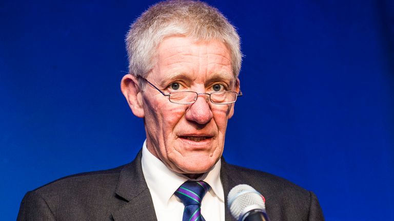 Scottish Rugby chairman John Jeffrey