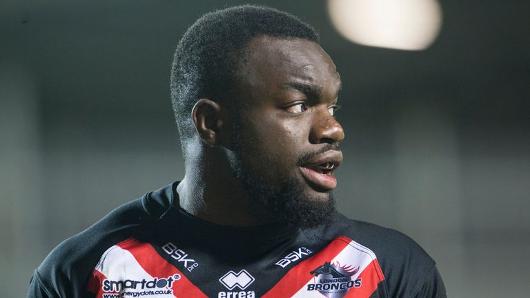 Nigerian born Sadiq Adebiyi has come through the club's academy system and is a London Broncos fans favourite